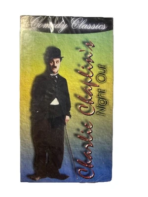 Charlie Chaplin's Night Out (Comedy Classics Vidtape, Inc. 1999 VHS) New, sealed Foto 1 de 2