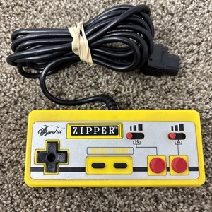 Beeshu Zipper Turbo Controller Yellow NES Nintendo Cleaned Tested Working - Picture 1 of 3