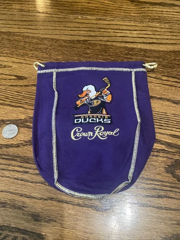NHL Anaheim Ducks  CROWN ROYAL BAG 750 Ml Cover