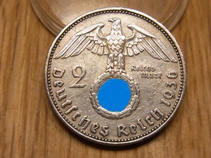 Silbermünze 2 Mark 1936 E.  Selten ! - Bild 1 von 3