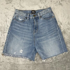 Pantalones cortos vaqueros BDG Urban Outfitters Distressed Mom tiro alto talla 26 - Imagen 1 de 11