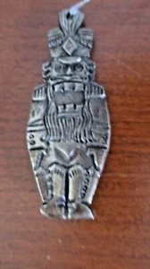 PEWTER OPEN MOUTH SOLDIER KING from the Nutcracker CHRISTMAS ORNAMENT - Picture 1 of 2