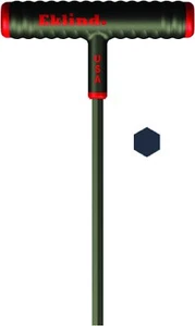 EKLIND 61606 3/32 Inch Power-T T-Handle Hex T-Key allen wrench One Size, Multi - Picture 1 of 6