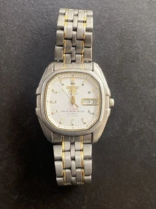 Rare Seiko 5 Superior Titanium Automatic 7S36-5030 Luminous Dial Vintage Watch - Picture 1 of 10