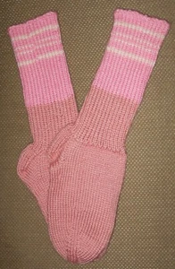 NEU warme und weiche handgestrickte Socken (8,0 Zoll Länge) - Bild 1 von 1