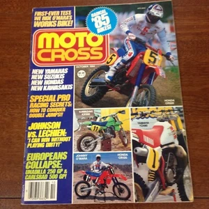 REVISTA MOTOCROSS OCTUBRE 1984 UNADILLA 250 - CARLSBAD 500 USGP BICICLETA DE TRABAJO VMX - Imagen 1 de 12