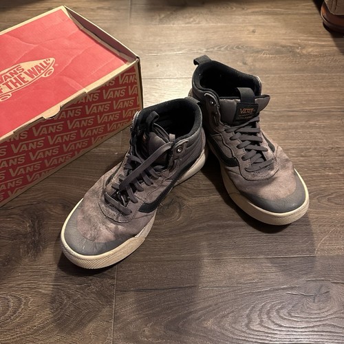 Scarpe da ginnastica Vans UltraRange Hi in peltro taglia 8 (con scatola originale)
