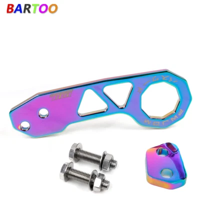 Kit de gancho de remolque trasero de carreras de aluminio anodizado Billet pintura CNC Foto 1 de 4