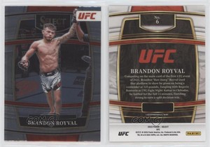 2022 Panini Select UFC Concourse Brandon Royval #6