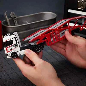 🔥Hot Wheels Collectors Elite 64 Scania 770 S Tractor Trailer Hauler presale - Picture 1 of 11