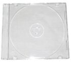  10 X Slim Clear CD Case - 5.2mm Spine