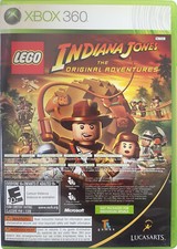 LEGO INDIANA JONES + KUNG FU PANDA COMBO (Microsoft XBOX 360, 2008) COMPLETE