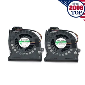 (2 Pack) CPU Fan for HP DV6-6000 DV7-6000 AD6505HX-EEB 653627-001 KSB0505HB - Photo 1/4