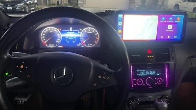 НОВЫЙ ОБНОВЛЕННЫЙ цифровой спидометр кластер для Mercedes Benz W204 C300 2008-2011 - Изображение 1 из 4