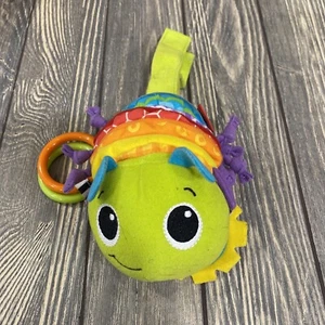 Infantino Pull Down Green Multicolor Caterpillar Music Playing Ring Toy Baby  - Picture 1 of 3
