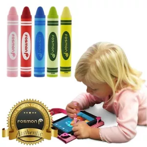 5PACK Youth Kids Universal Capacitive Stylus Pen Crayon for Smartphones Tablets - Picture 1 of 8