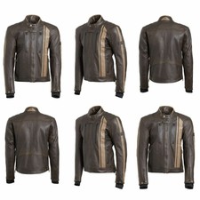 jaqueta de couro masculina triumph