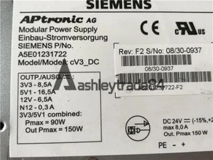 1 Stück gebrauchtes Siemens A5E01231722 Netzteil getestet - Bild 1 von 3