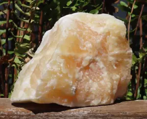 1.14 Kilograms Large Orange Calcite Crystal Rough & Raw Piece Natural Mexico - Picture 1 of 21