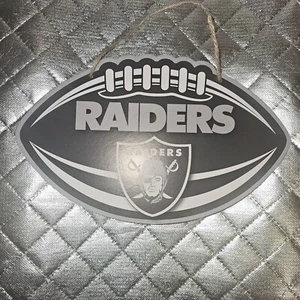 Insegna in legno NFL Las Vegas Raiders - Foto 1 di 2