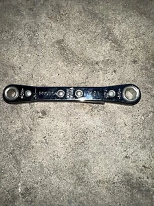 VINTAGE PROTO DOUBLE BOX RATCHETING WRENCH 1/4" X 5/16" 6-POINT USA Model 1191 - Bild 1 von 4