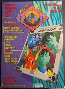 Fleer Ultra ReBoot Premiere Edition 1995 Trading Card Promo Sheet - Picture 1 of 3