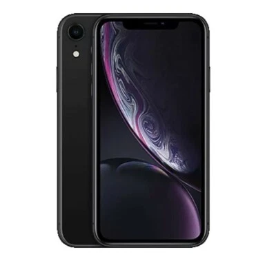 New Apple iPhone XR - 64GB -TracFone, CDMA,Black - Image 1 of 3