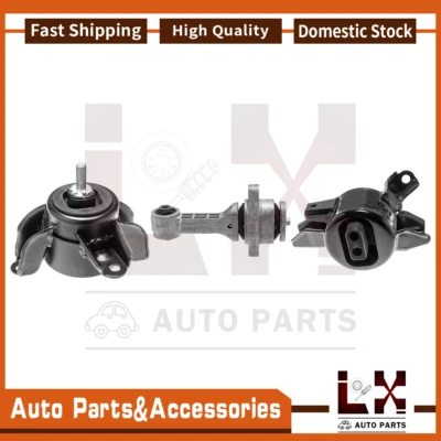 3PCS Anchor-Engine Auto Trans Mount Kit For 2012-2016 HYUNDAI VELOSTER 1.6L - Image 1 of 4