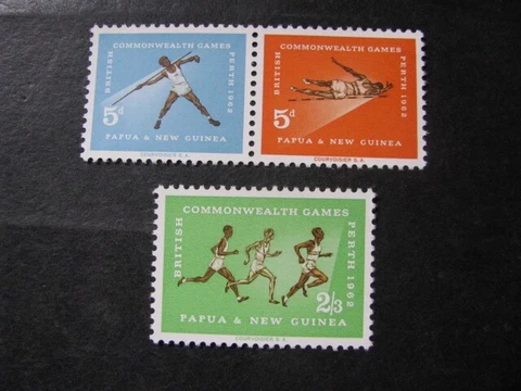 Papua New Guinea Stamp Set Scott # 171-173 Never Hinged Unused Cover