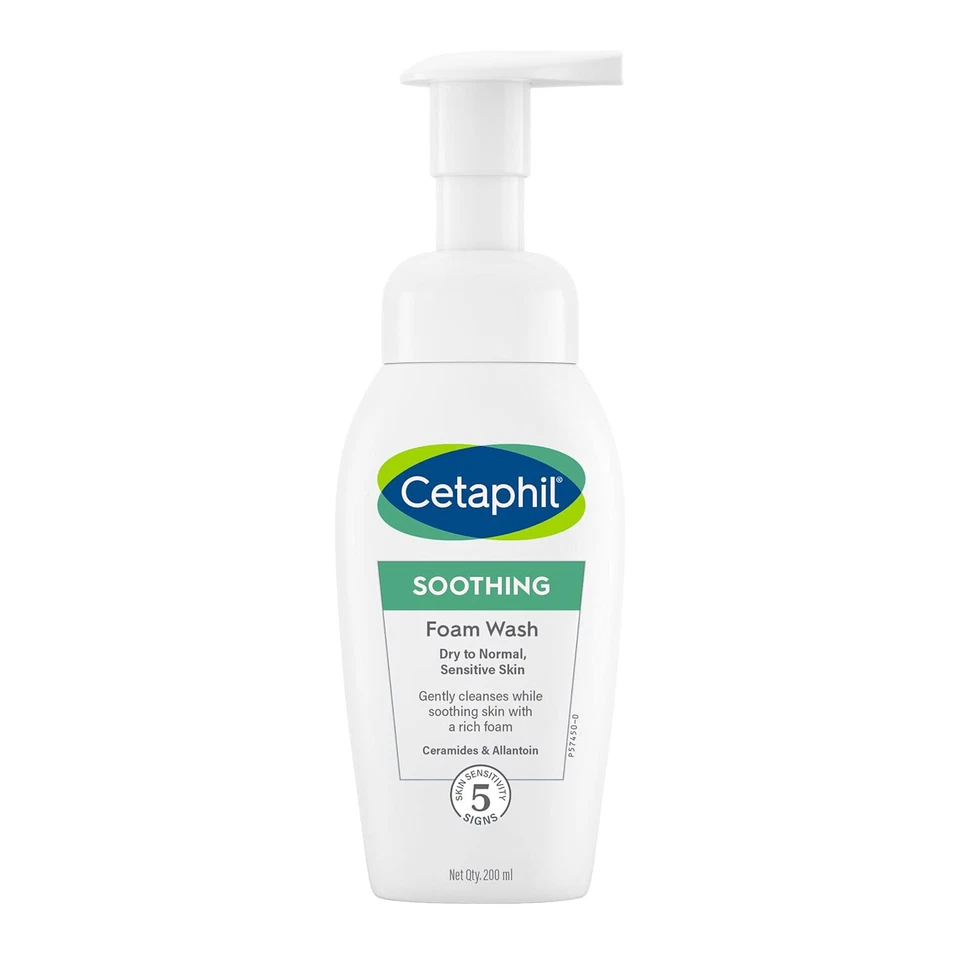 Cetaphil успокаивающая пена для умывания лица, 200 мл - Изображение 1 из 4