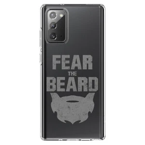 Clear Case for Galaxy Note Fear the Beard - Picture 1 of 7