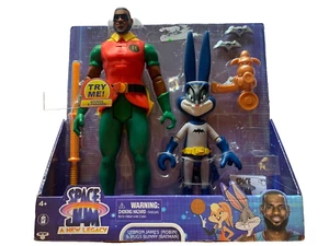 SPACE JAM New Legacy LEBRON JAMES as Robin BUGS BUNNY as Batman NIP - Picture 1 of 10