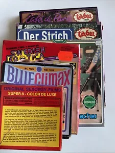 Lot de 6 Bobines / Films (X) 8 mm et Super 8 mm sonores - Photo 1/4