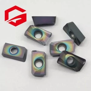 10pc APMT1135PDER APKT CNC Milling Cutter Carbide Insert for BAP 300R HRC55° - Picture 1 of 4