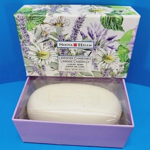 Lavender & Chamomile Scented Luxury Soap Bar (Siena Hills) 10.5 oz - Bild 1 von 10