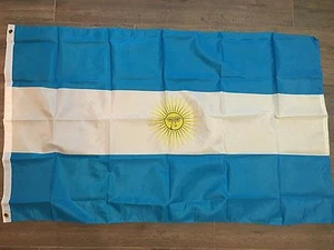 Nazionale Argentina Bandiera Messi Bandiera Argentina Pennant Paese 3x5 Bandiere - Foto 1 di 1