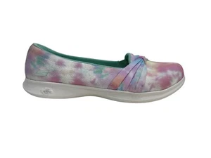 Skechers Goga Mat Paisle Color Slip On Casual Ballet Flat Womens Size 11 136304 - Picture 1 of 7