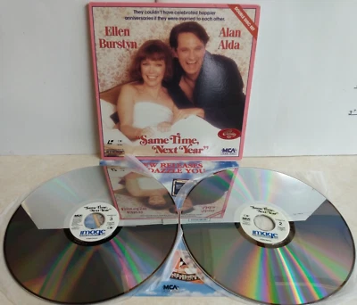 Same Time, Next Year (Laserdisc) Double Disc Alan Alda Ellen Burstyn 1978 MCA - Image 1 of 4