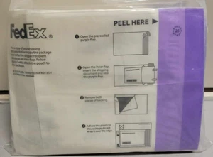 FedEx Shipping Large Pouches 100 in each 8x11 - 100 Total - Picture 1 of 1