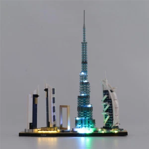 Juego de luces LED para 21052 LEGO Architecture Dubai Kit - Imagen 1 de 11