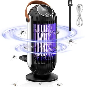 Electric Mosquito Killer Lamp Insect Catcher Fly Bug Zapper Trap USB UV Mozzie! - Picture 1 of 10