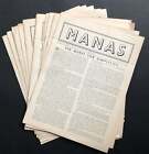 Henry Geiger / Manas journal 11 issues from 1953
