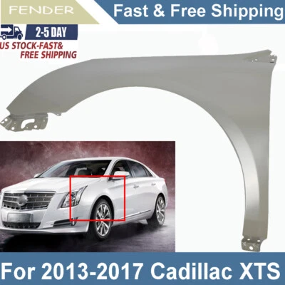 Front Left Side Fender For 2013 2014 2015 2016 2017 Cadillac XTS Replacement - Imagem 1 de 4