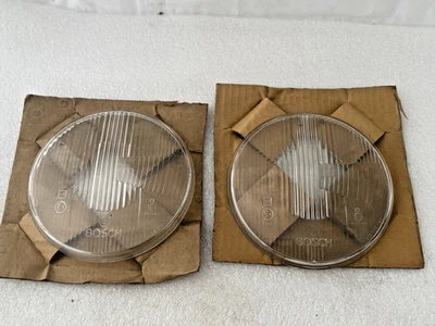 2x BMW 02 1802 2002 E10 Scheinwerfer Streuscheibe Glas 1305603020 (X537) NOS NEU - Bild 1 von 4