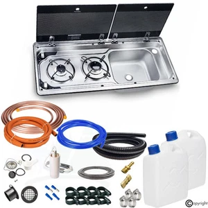 KIT DE CONVERSIÓN UNI UNIDAD COMBINADA FREGADERO DOMETIC 9722 RH SIN ENCENDIDO - Imagen 1 de 1