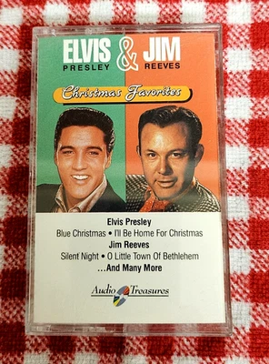 Elvis Presley & Jim Reeves Christmas Favorites (Cassette) The KH Music A#13502 - Image 1 of 3