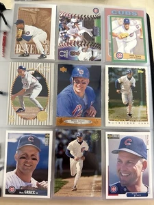 40 Mark Grace Cards Lot – Chicago Cubs – Topps, Fleer, Donruss, Upper Deck - Picture 1 of 10