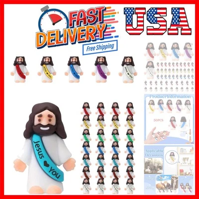 5 Piezas Mini Figuras de Jesús a Granel Pequeño Jesús Estatuillas Pequeñas Muñecas Miniatura para EE. UU. Foto 1 de 4