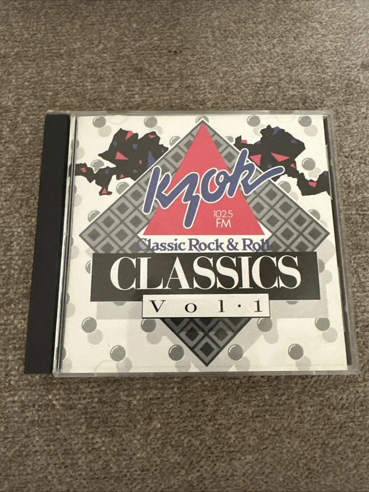 KZOK 102.5 FM Classic Rock & Roll Classics Vol. 1 CD 1987 Radio Promo Excellent Foto 1 de 4