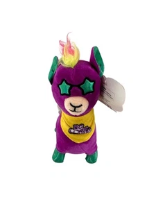 No Drama Llama Plush Toy Purple Green Star Glasses 8" By Good Stuff Polyester - Picture 1 of 10